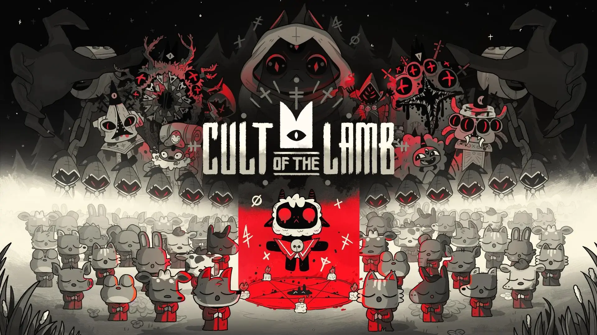 Cult of the Lamb Key Art