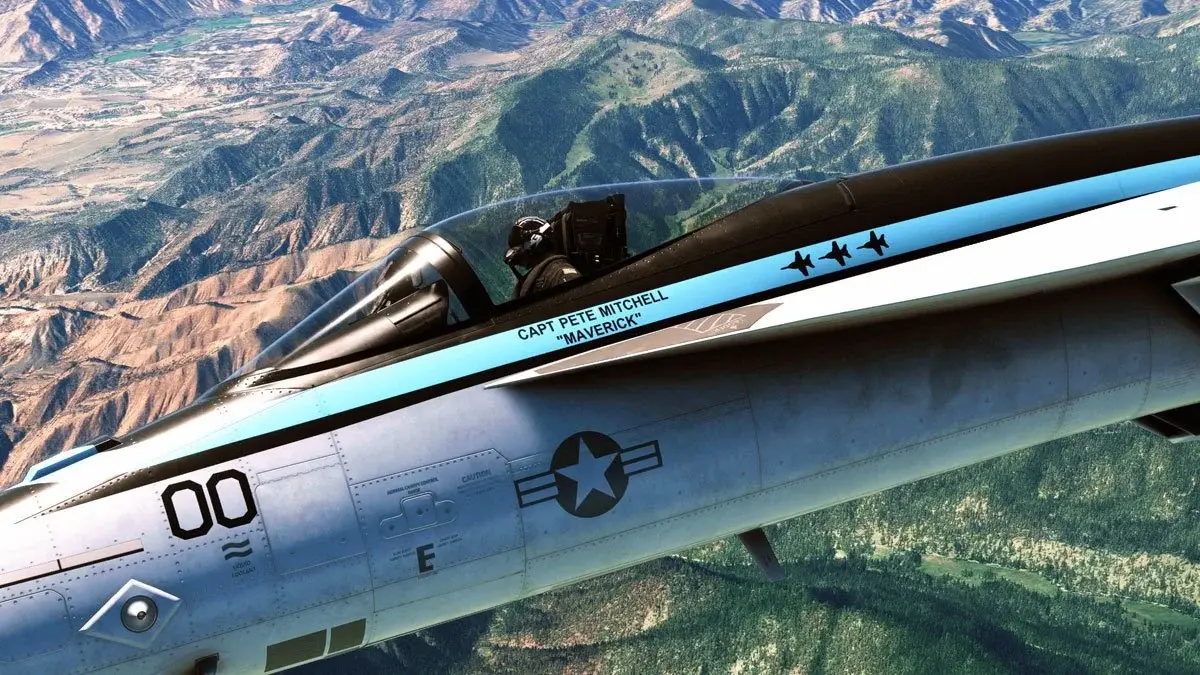 microsoft flight simulator top gun