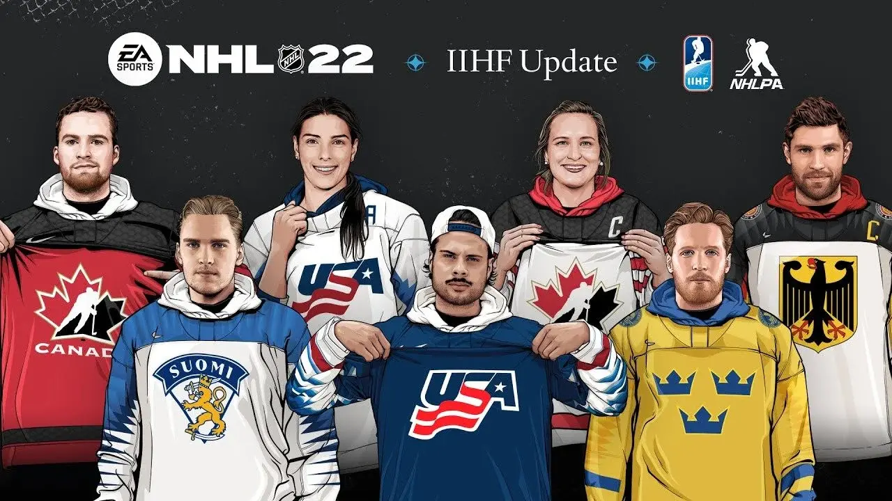 nhl 22 iihf womens teams
