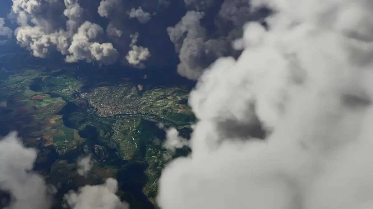 microsoft flight simulator cloud