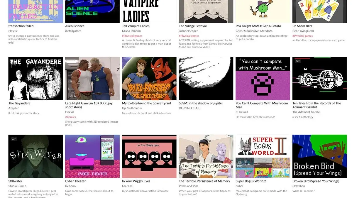queer games bundle 2022
