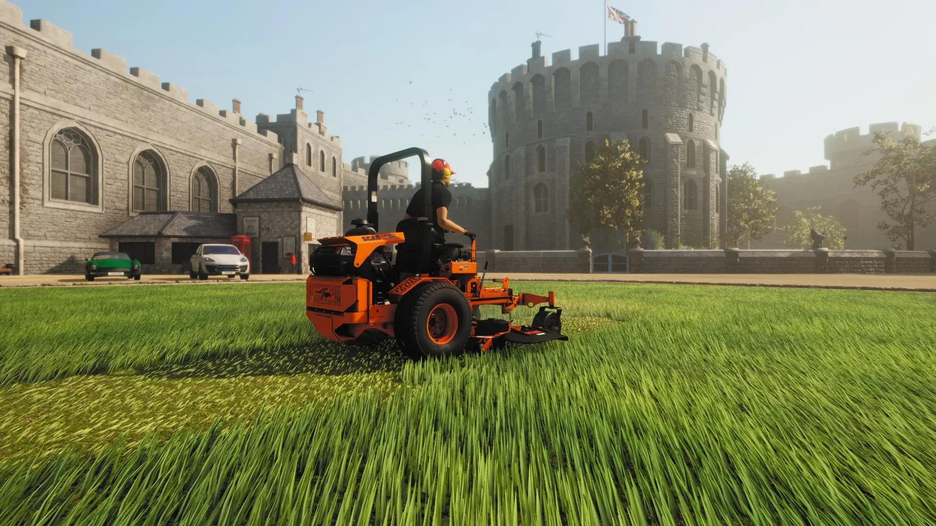 lawn mowing simulator