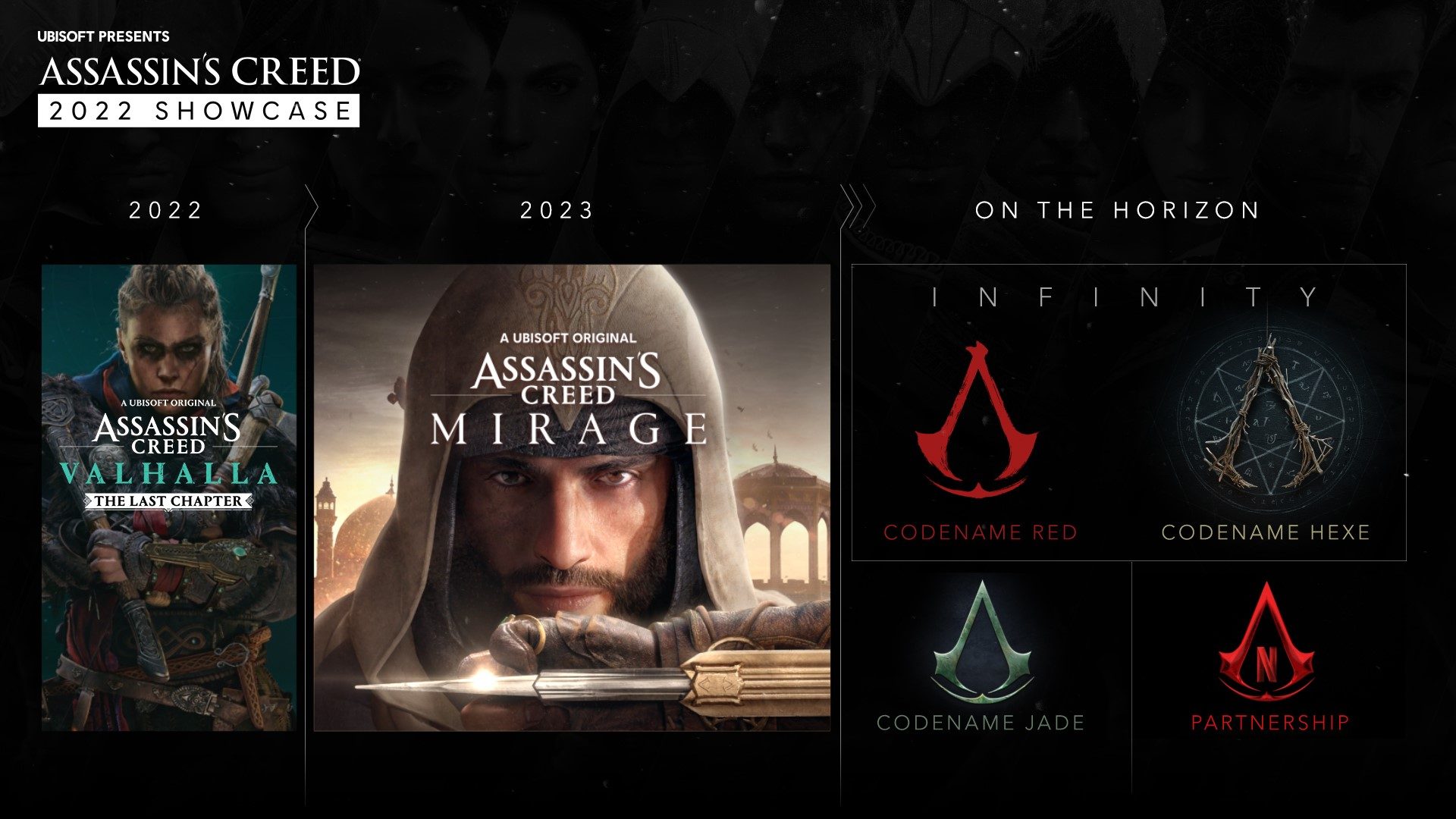 of Assassin's Creed: Japan, China, Infinity and Netflix |