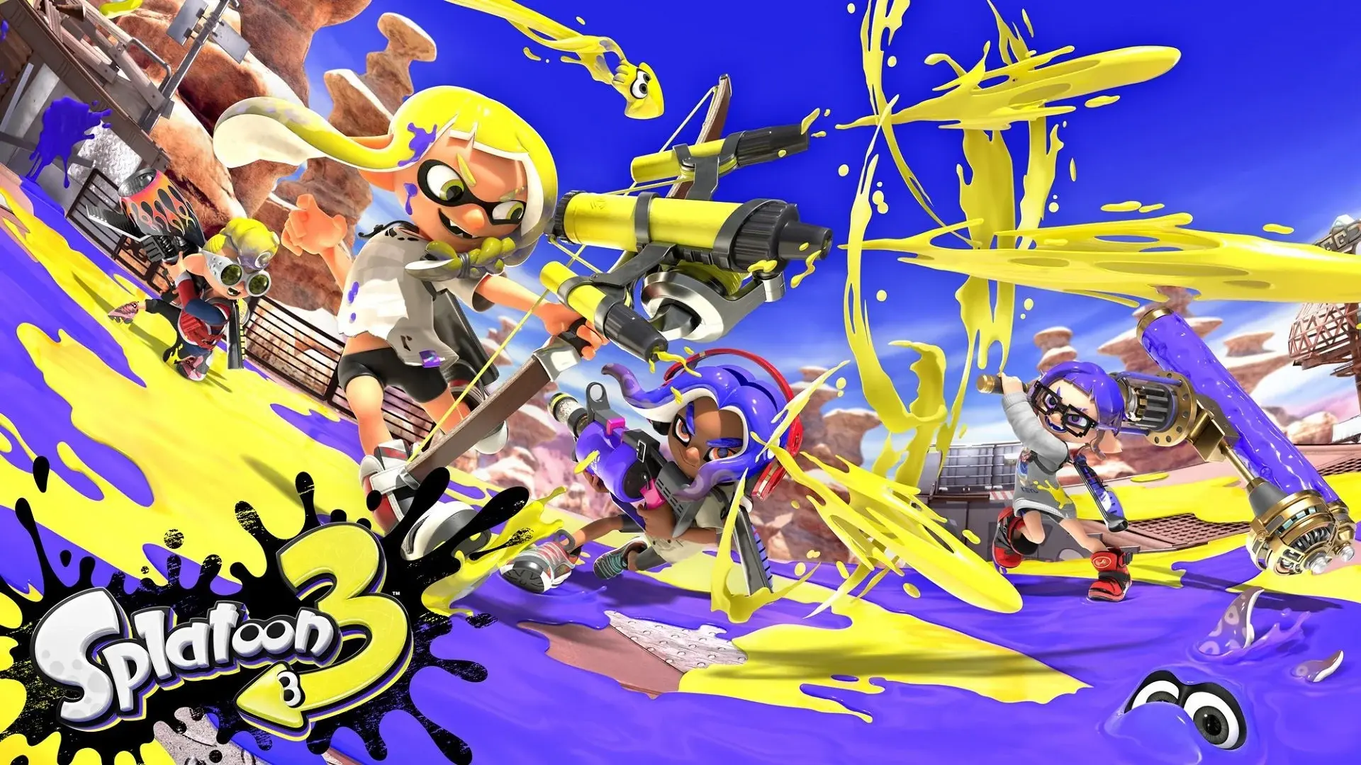 Splatoon 3 Title