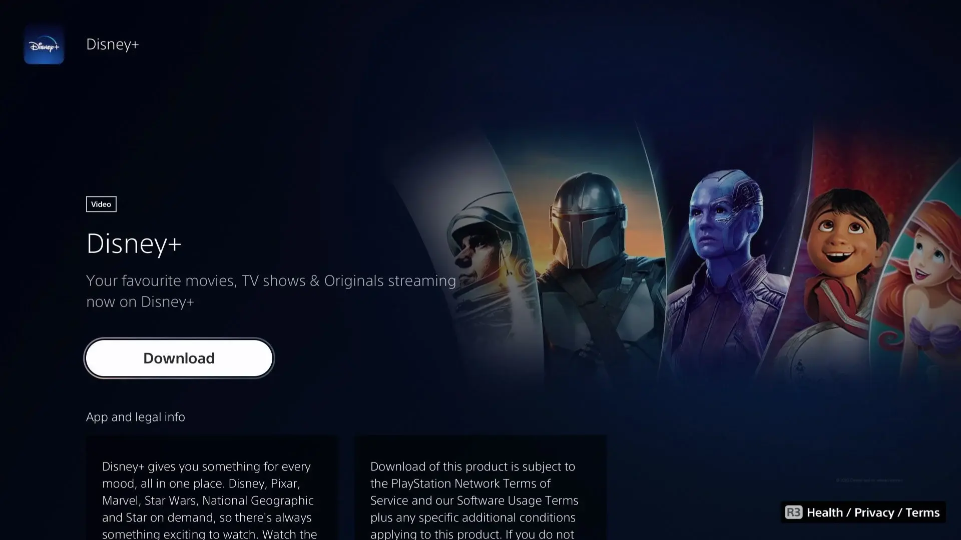 disney plus ps5