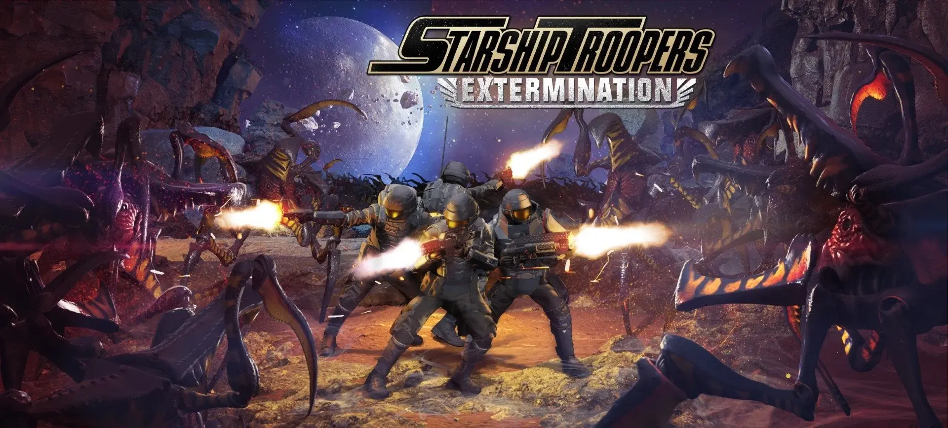 Starship Troopers Extermination KeyArt