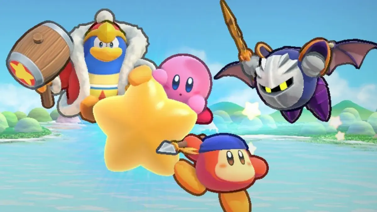 kirby deluxe header