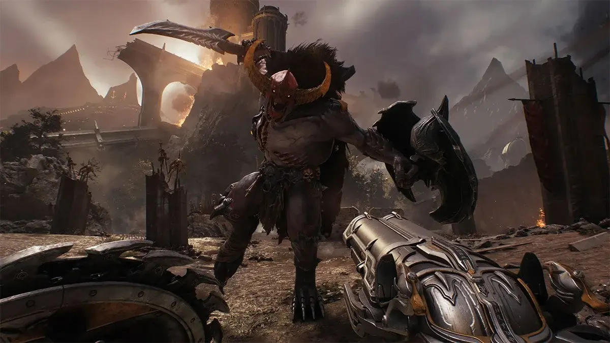 doom dark ages stand fight