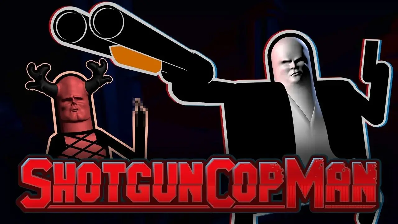 shotgun cop man