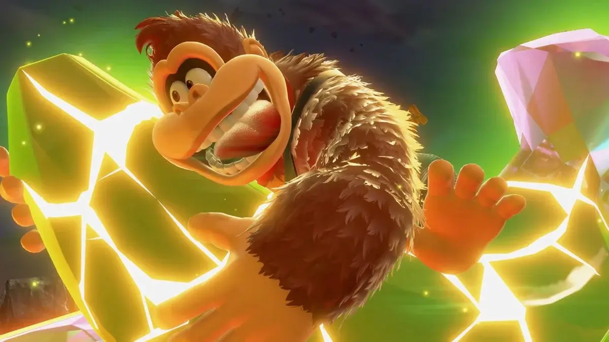 What can we say? The gorilla loves his bananas.