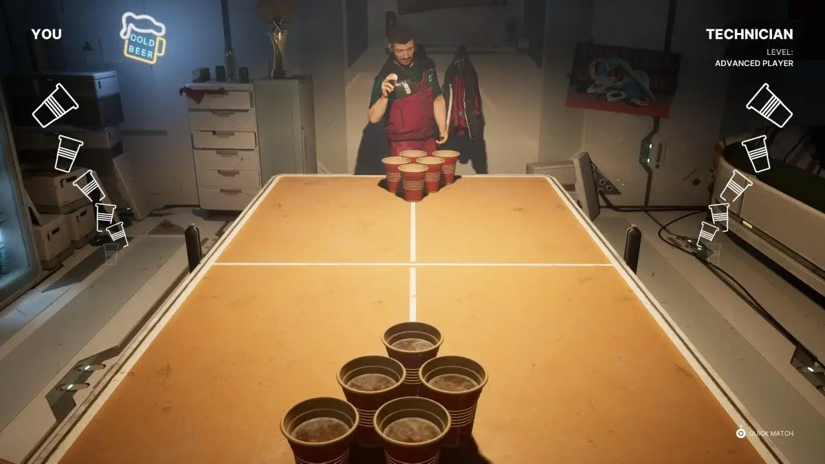 The Alters beer pong