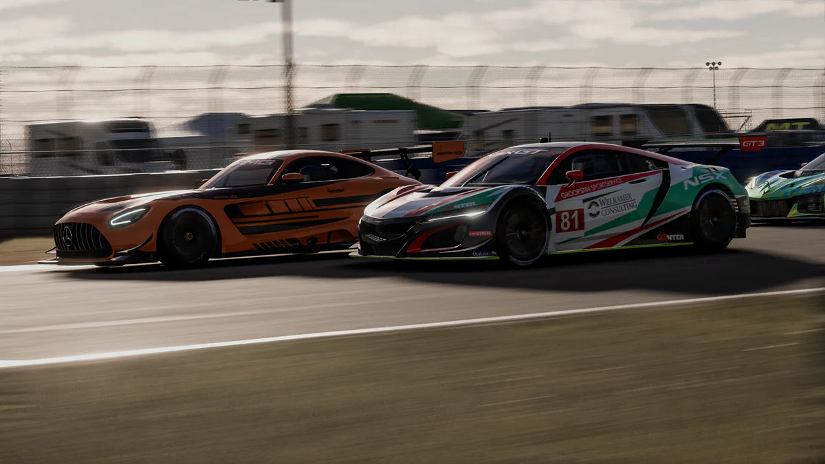 ProjectMotorRacingBody1 The thrill of side-by-side racing...