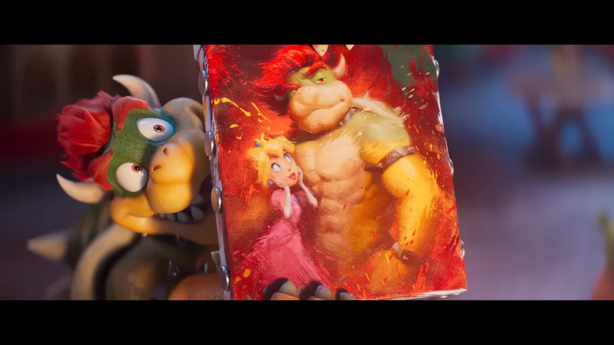 Super Mario Galaxy movie daddy bowser