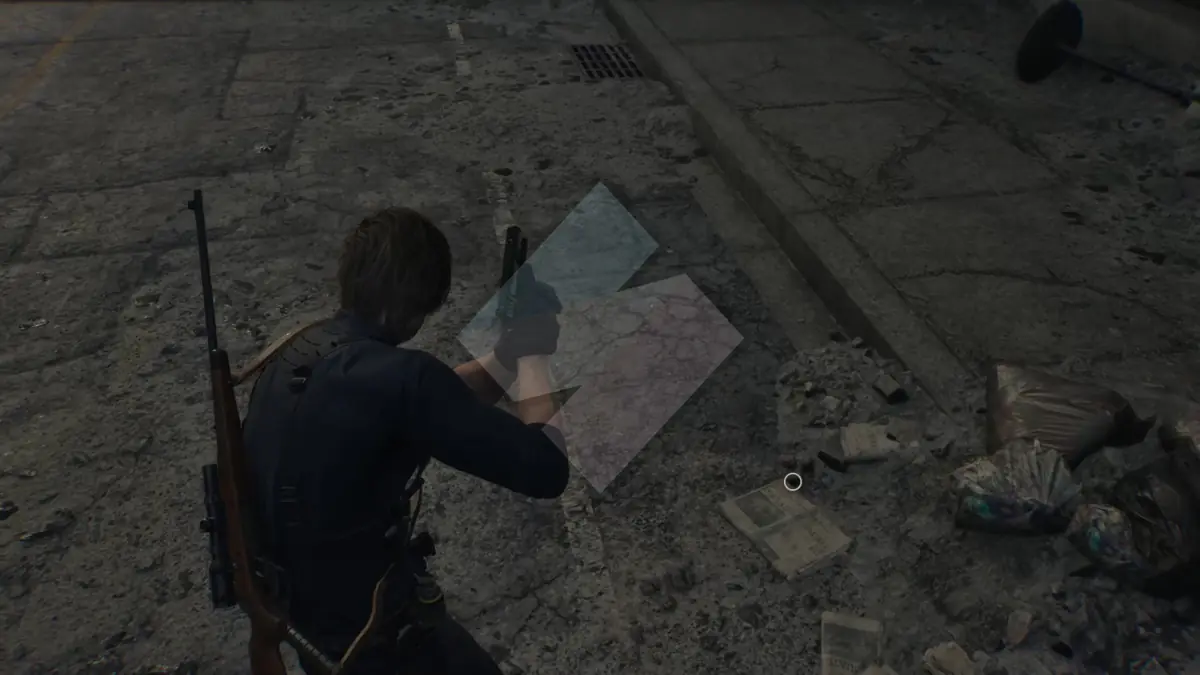 Leon - 48 - Raccoon City Incident Newspaper - Street (1)