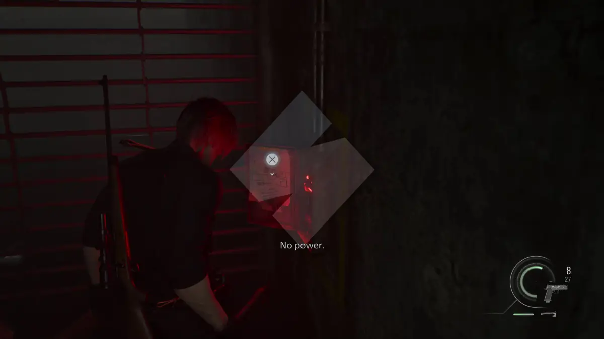 Leon - 50 - Raccoon City - Battery Storage Locations - Battery Box (1)