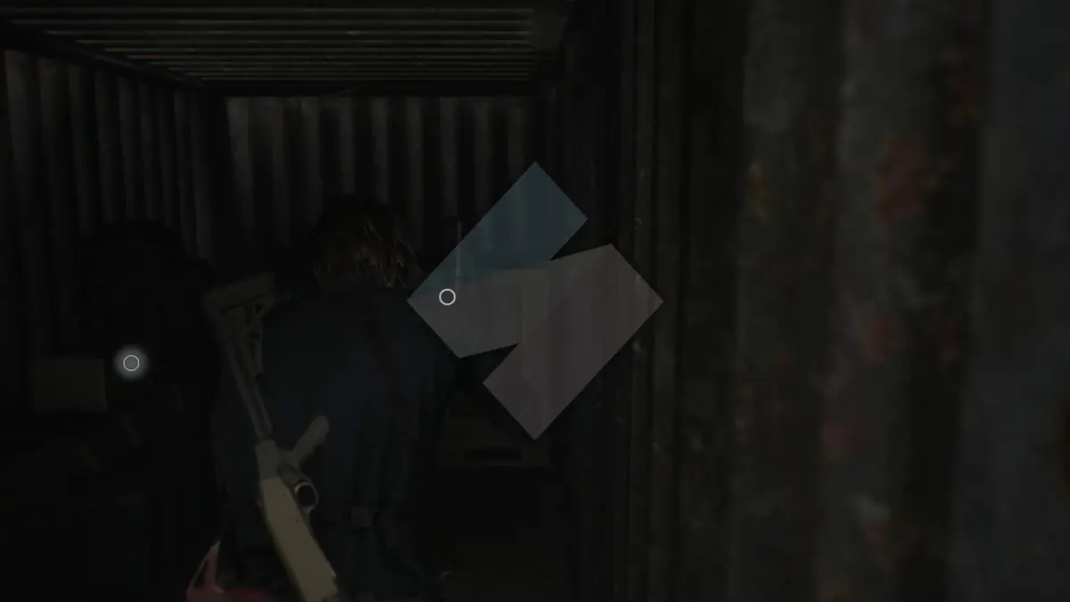 Leon -51 - Raccoon City - Inventory List - Container near apartments (1)