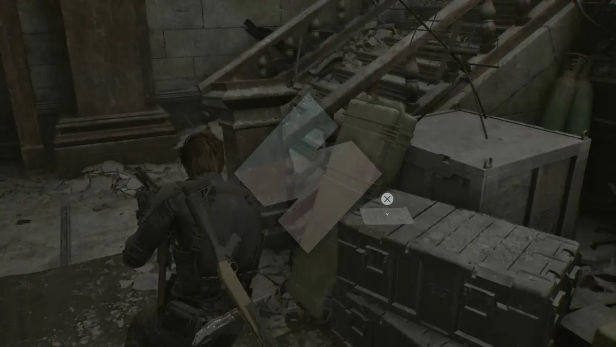 Leon-53-Raccoon City - RPD Perimeter Report - RPD Main Hall (1)