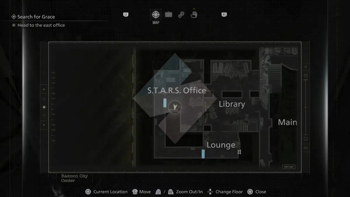 Leon-57-Raccoon City - Scavenger Hunt Clue 2 - STARS Office (2)